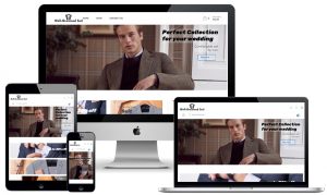 Ecommerce website layout